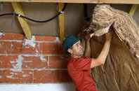 Upper Netchwood tapered roof insulation